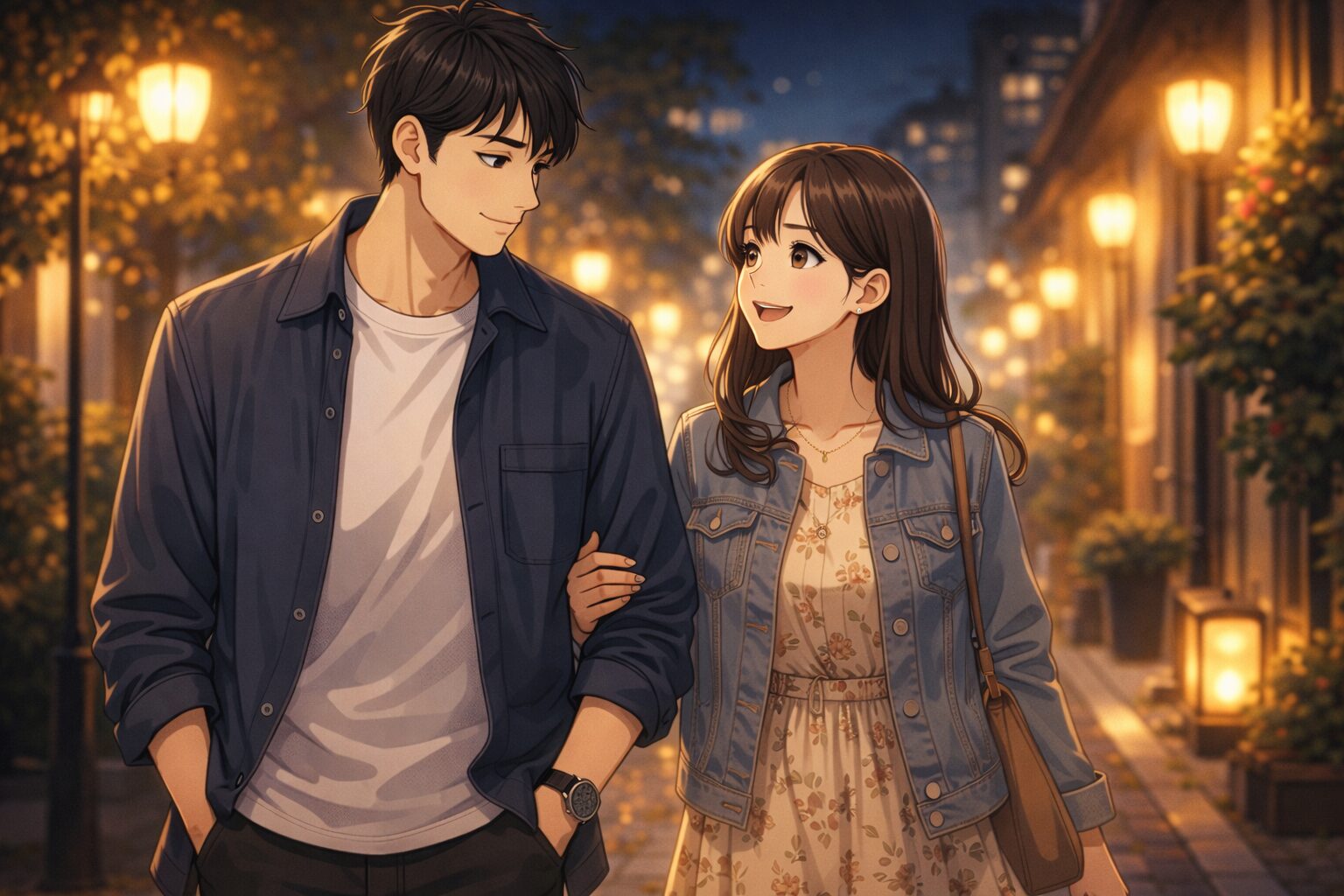 男性に惹かれ始めて見つめる女性