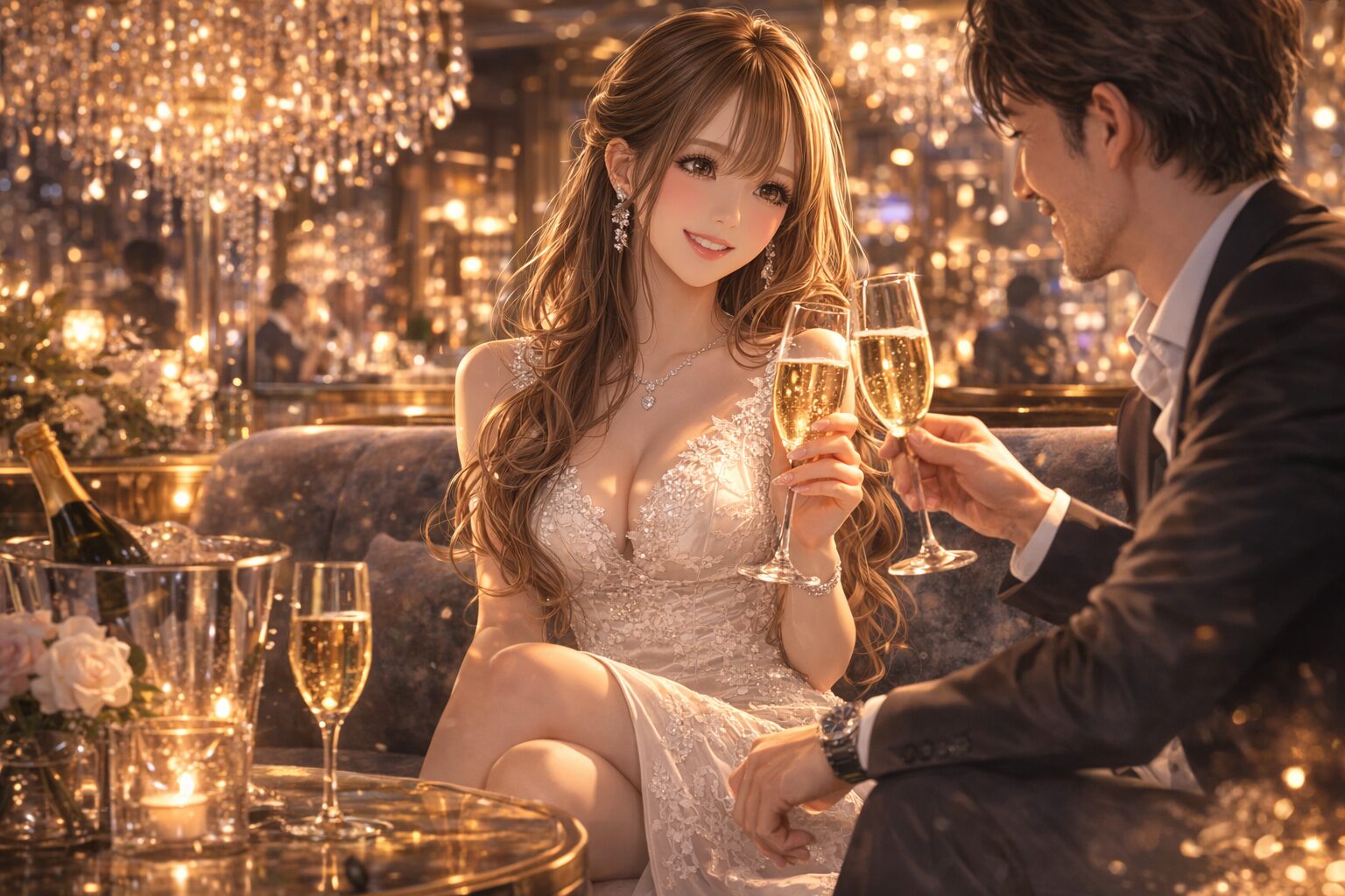 キャバクラで美意識を高めるため美容医療を考える女性